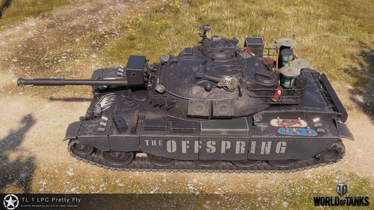 World of Tanks fête le retour de The Offspring dans les bacs !