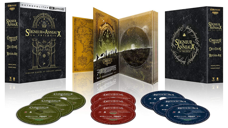 Le Seigneur des Anneaux : l'anthologie disponible en version 4K blu-ray 