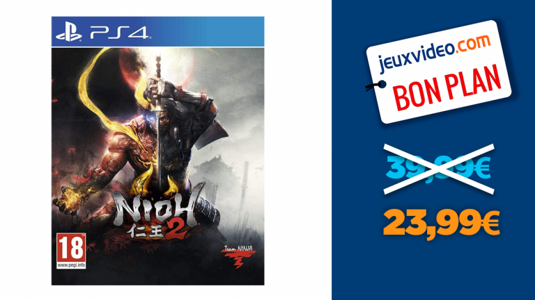 Promo PS4 : le Dark Souls japonais Nioh 2 est à -40%
