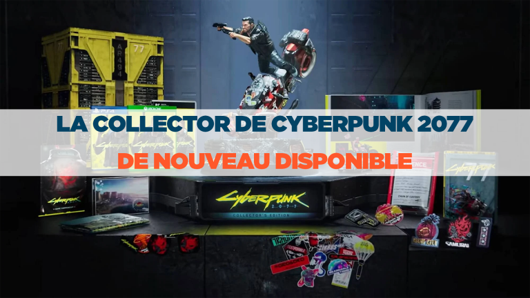 La collector de Cyberpunk 2077 de retour pour moins de 220€