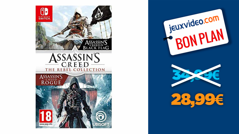 Assassin's Creed : The Rebel Collection sur Nintendo Switch en promo à moins de 30€