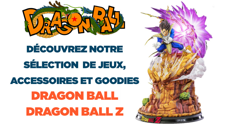Dragon Ball : jeux, Blu-ray, t-shirts, posters, goodies... Notre sélection des meilleures offres 