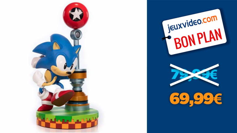 Sonic : la figurine F4F en promo à moins de 70€