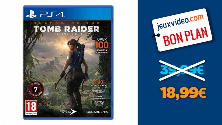 -52% sur Shadow of the Tomb Raider Definitive Edition sur PS4