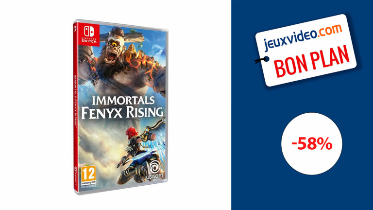Immortals Fenyx Rising à moins de 35€ sur Nintendo Switch !
