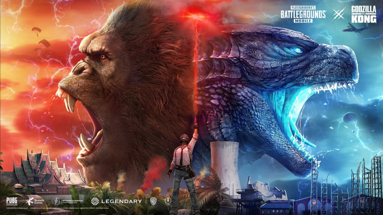 PUBG Mobile : Godzilla et Kong arrivent !