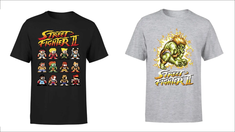 Street Fighter 2 : Hadouken sur les prix avec grosse promo sur la collection de T-shirts
