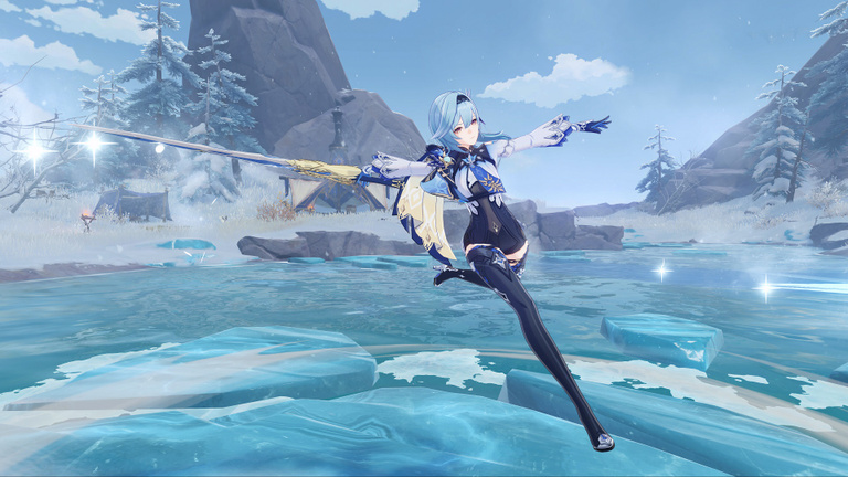 Genshin Impact : Eula fait danser sa lame 