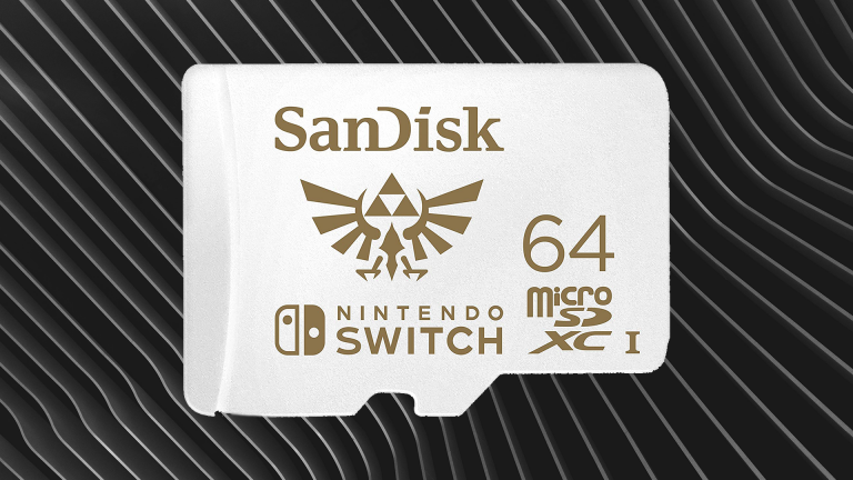 MicroSD SanDisk Nintendo Switch 64Go spéciale Breath of the Wild à prix cassé