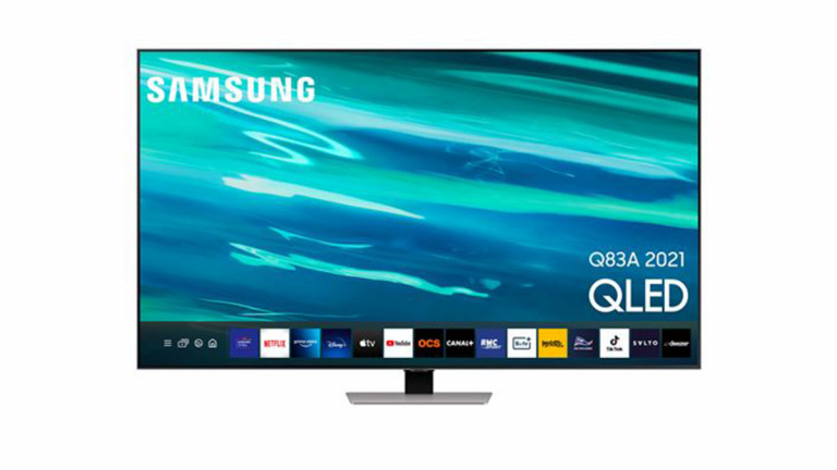 TV 4K QLED Samsung 65 pouces : 200€ remboursés sur le modèle Q83 de 2021