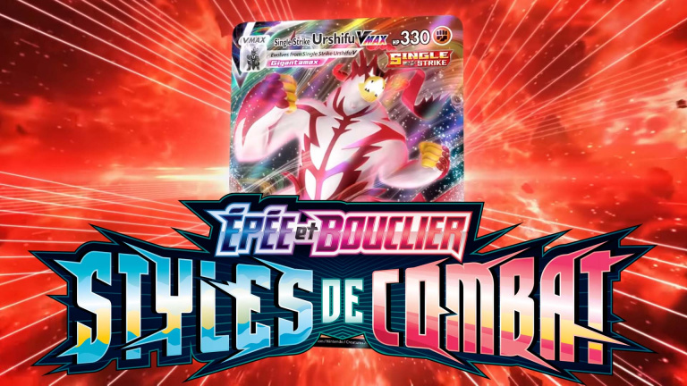 Pokémon TCG : le Pack de 3 boosters Épée et Bouclier - Styles de Combats en promotion