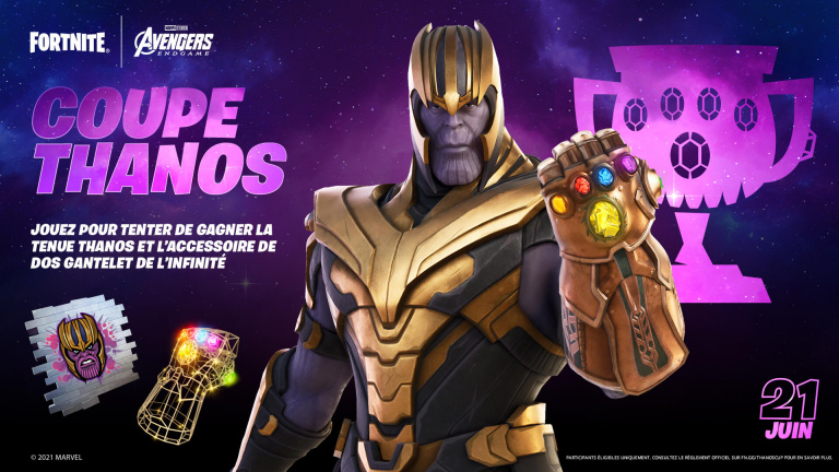 Fortnite : L'inéluctable Thanos intègrera bientôt la boutique du jeu 