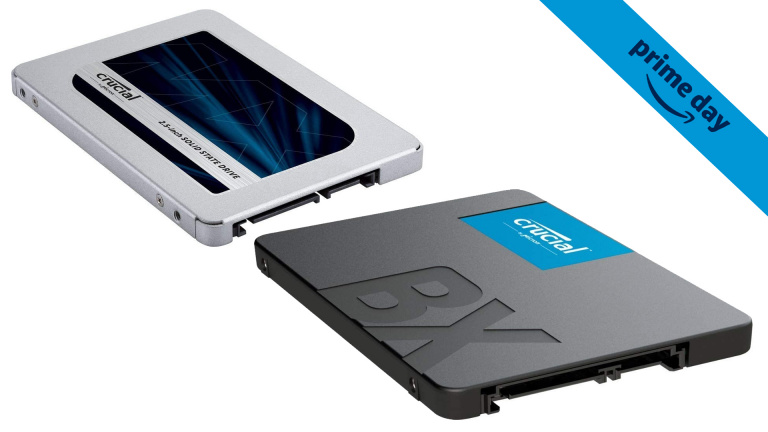 Prime Day : Les SSD Crucial BX500 et MX500 à petit prix !