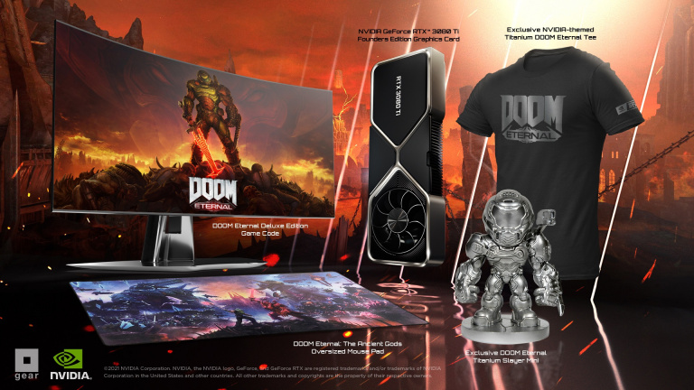 DOOM Eternal : une RTX 3080 Ti Limited Edition Demon Slayer annoncée par Nvidia