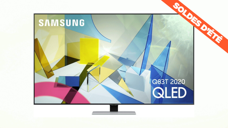 Soldes : La TV 4K Samsung QLED 55 pouces Q83A de 2021 100 Hz HDMI 2.1 à 999€