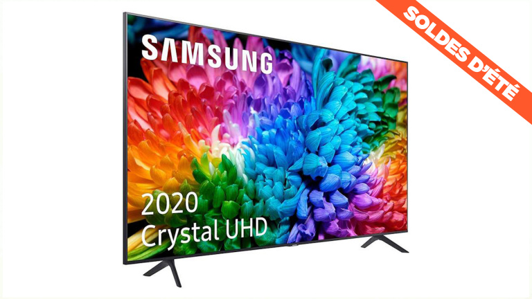 Soldes 2021 : La Smart TV 4K Samsung 55 pouces tombe sous les 500€