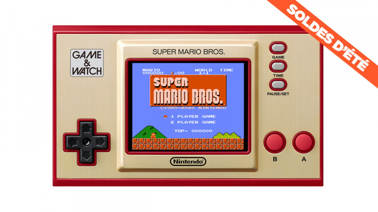 Soldes : La console Game & Watch Super Mario Bros. à seulement 39€ !