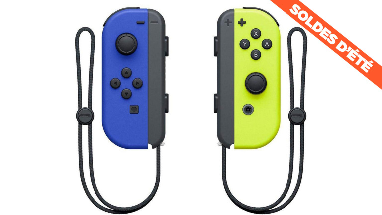 Soldes : la paire de Joy-Con pour Nintendo Switch en réduction