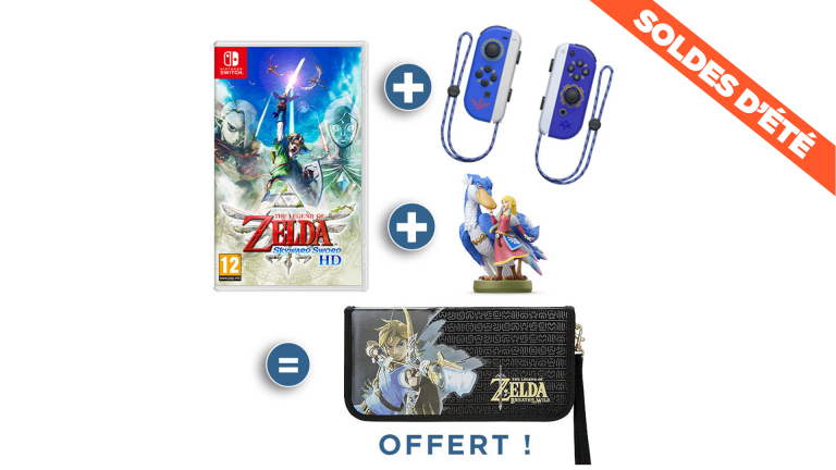 Soldes : promotion sur le bundle Zelda Skyward Sword HD sur Switch