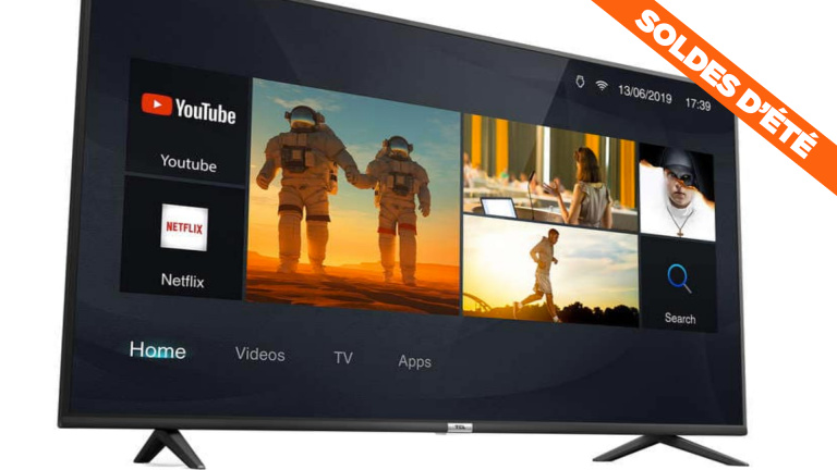Soldes : La Smart TV 4K 55 pouces à moins de 500€