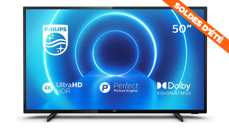 Soldes : La smart TV 4K Philips 50 pouces à moins de 400€