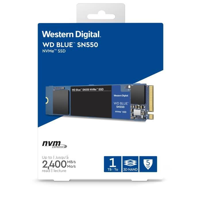 Soldes : le SSD interne NVMe 1 To de Western Digital à prix bradé