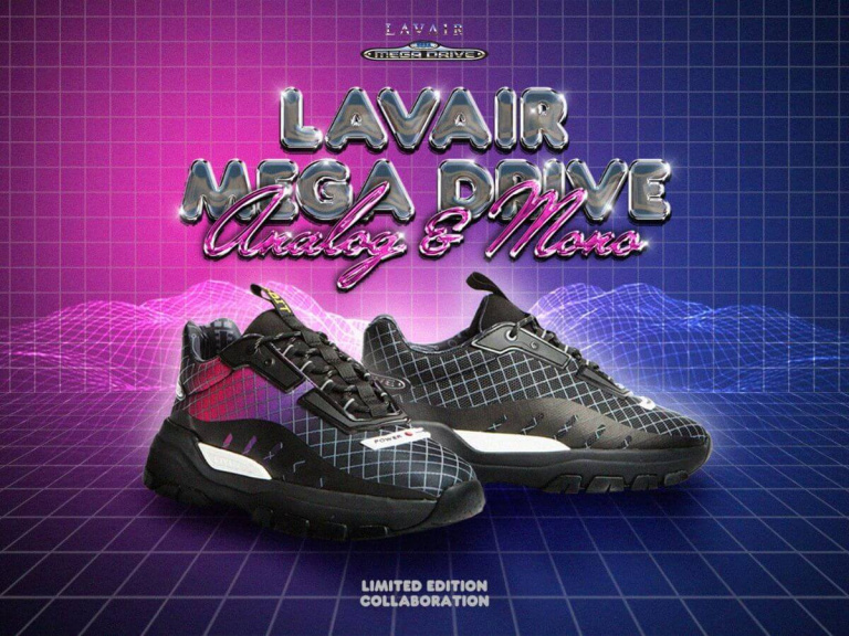 SEGA et le label Lavair annoncent une gamme de sneakers en édition limitée