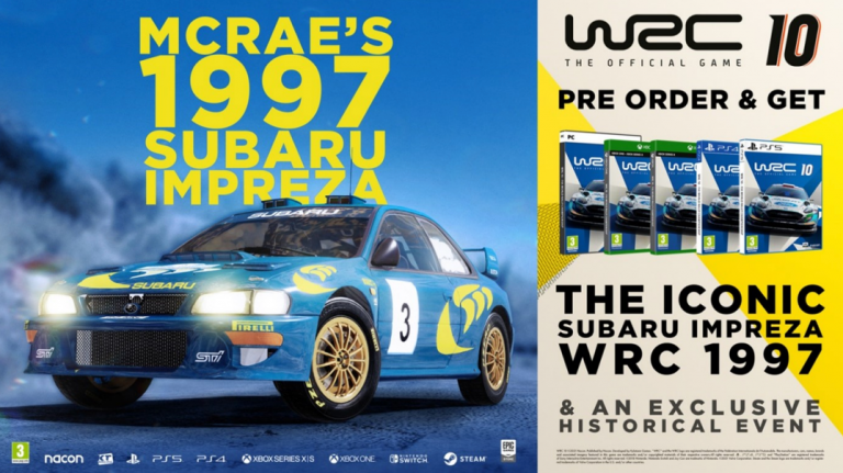 WRC 10 : l’Édition Deluxe et le bonus de précommande révélés, images à l’appui 
