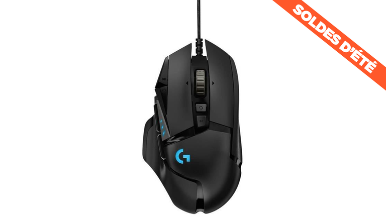 Soldes : la souris Logitech G502 au meilleur prix 