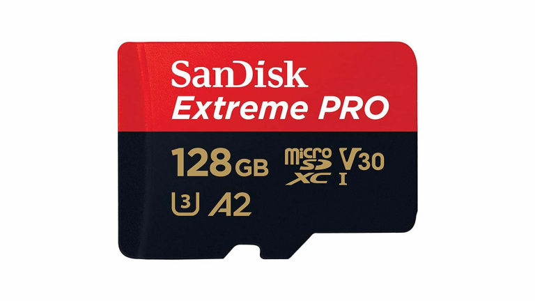 Carte Micro SD 128 GO Extreme Pro en réduction de 41%