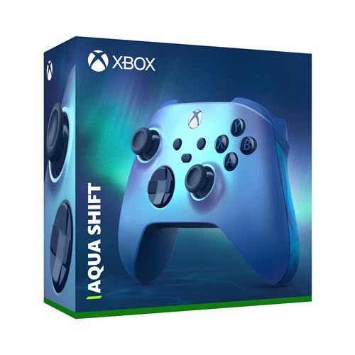 Manette Xbox Series Aqua Shift en précommande