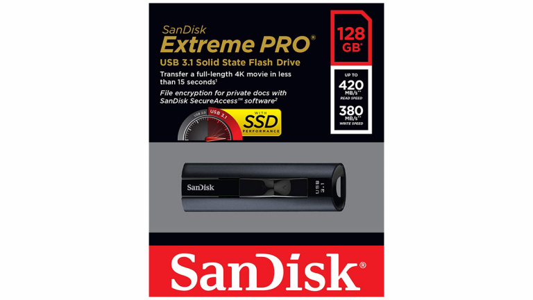 Grosse promotion sur la clé USB Sandisk 3.2 Extreme Pro Super Rapide