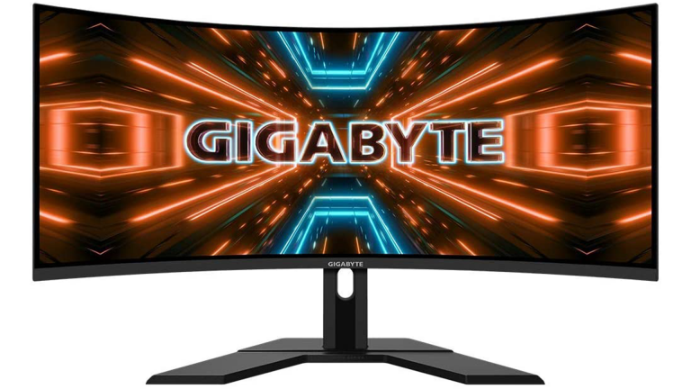L'écran PC gamer incurvé Gigabyte 34 pouces 1440 p 144 Hz 1ms en
