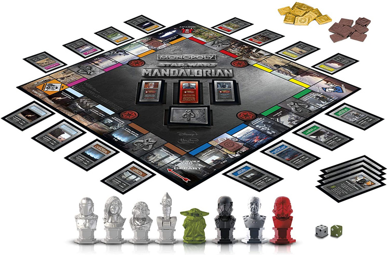 The Monopoly Star Wars The Mandalorian edition on sale The Monopoly Star Wars The Mandalorian edition on sale