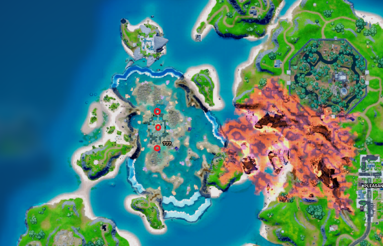 Fortnite, saison 8, skin Poiscaille cartoon : emplacement des trois bocaux Bleu glacé, notre guide