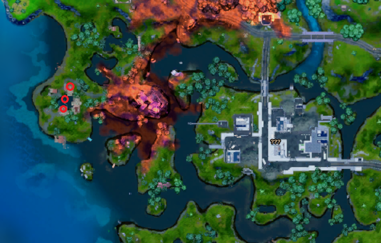 Fortnite, saison 8, skin Poiscaille cartoon : emplacement des trois bocaux Vert goule, notre guide