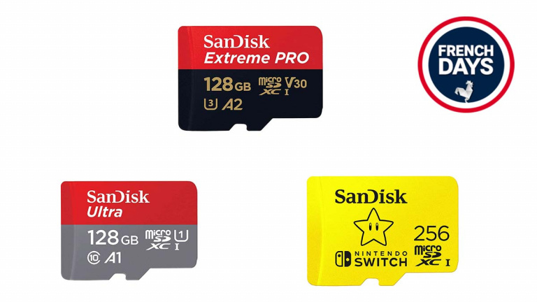 Amazon casse les prix des cartes Micro SD Sandisk pour les French Days
