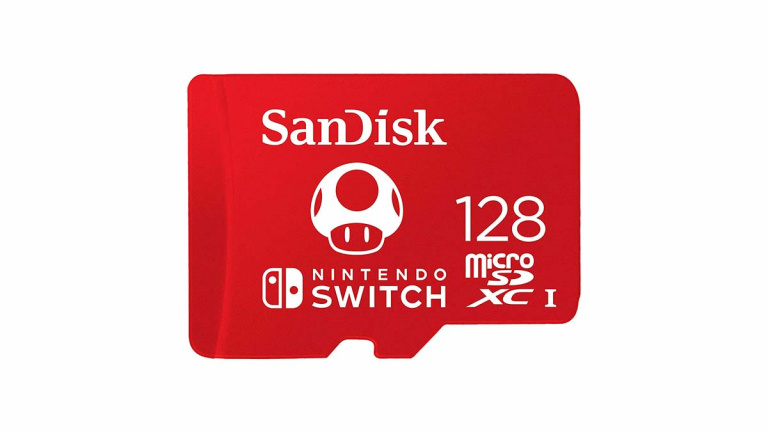 La carte mémoire micro SD officielle pour Nintendo Switch à prix réduit