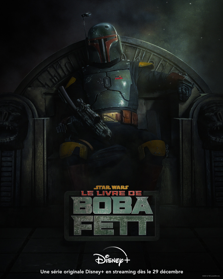 Star Wars : la série Disney+ sur Boba Fett s’offre une date et une première affiche badass