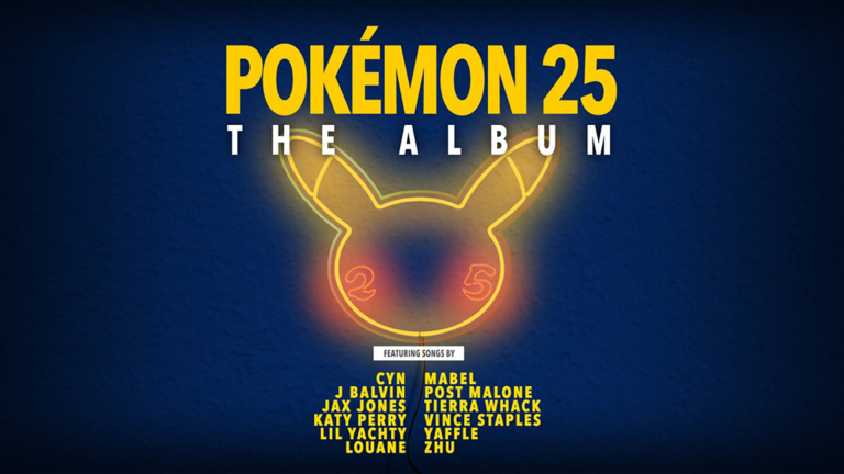 Pokémon 25 : L'album avec Katy Perry, Post Malone, Louane est sorti