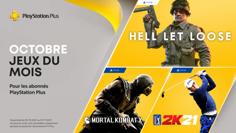 PlayStation Plus : n'oubliez pas de récupérer les jeux inclus d'octobre 2021