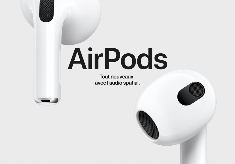 Les AirPods 3 avec MagSafe vendus par Apple sont moins chers... sur Amazon