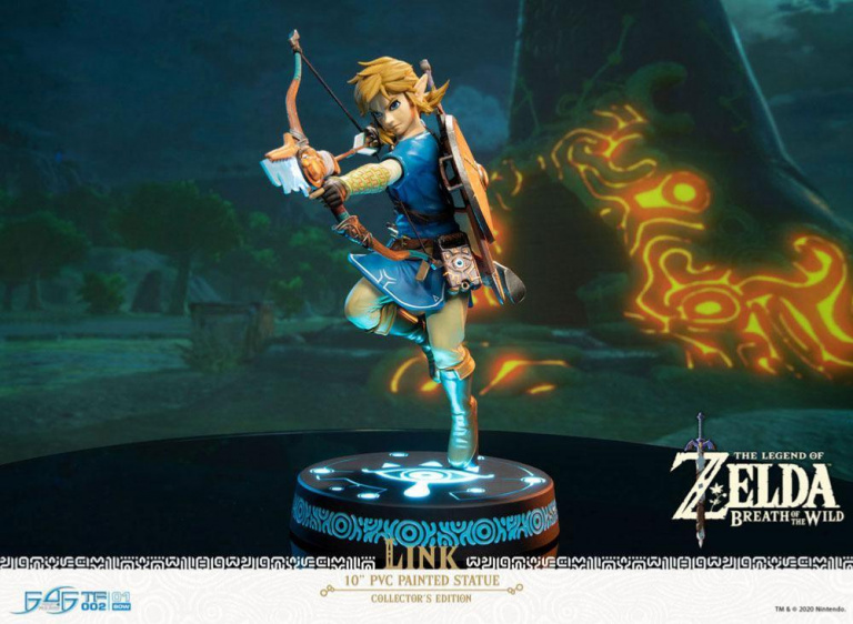 Zelda Breath of The Wild : l'une des plus belles figurines officielles de Link en promo