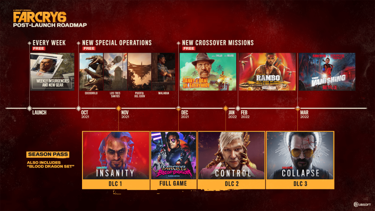 Far Cry 6 : Le DLC Vaas se trouve une date de sortie