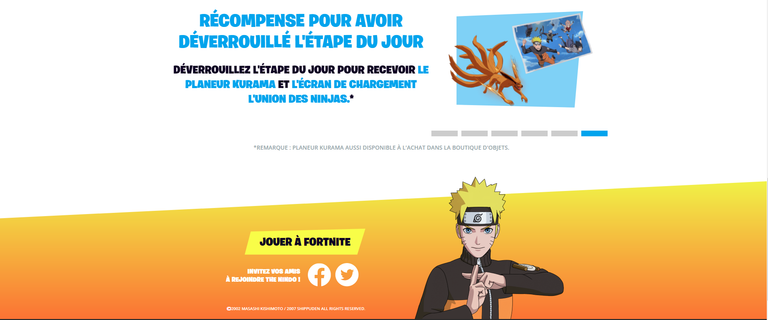 The Nindo Fortnite, comment obtenir les récompenses Naruto ?