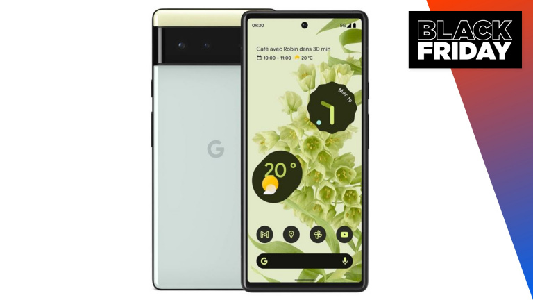Le tout nouveau smartphone Google Pixel 6 déjà en promo avec le Black Friday !