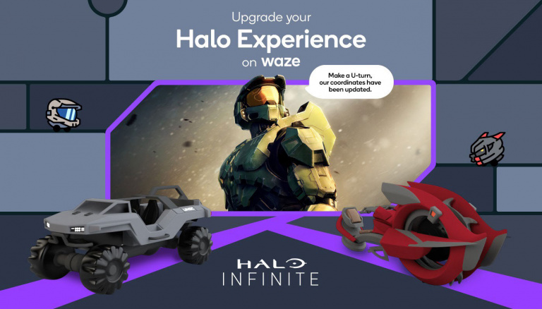 Halo Infinite : Waze s’associe avec Xbox pour une navigation GPS façon Masterchief