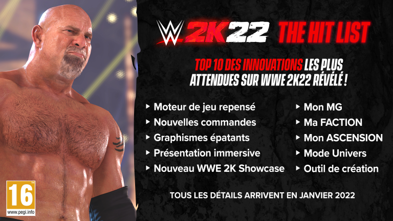 WWE 2K22 : la licence de catch revient pleine d'innovations !