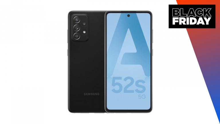 Black Friday 2021 : Le smartphone Samsung Galaxy A52s 5G au prix le plus bas