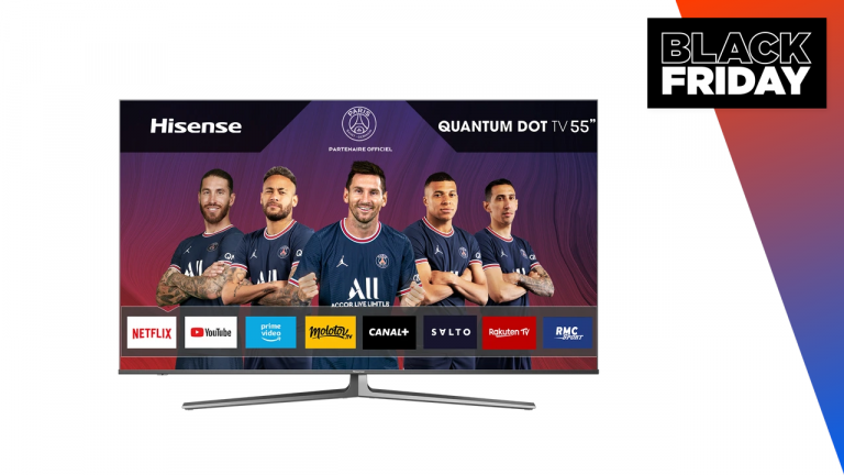 La TV QLED 55 pouces 120 Hz à moins de 550€ pour le Black Friday